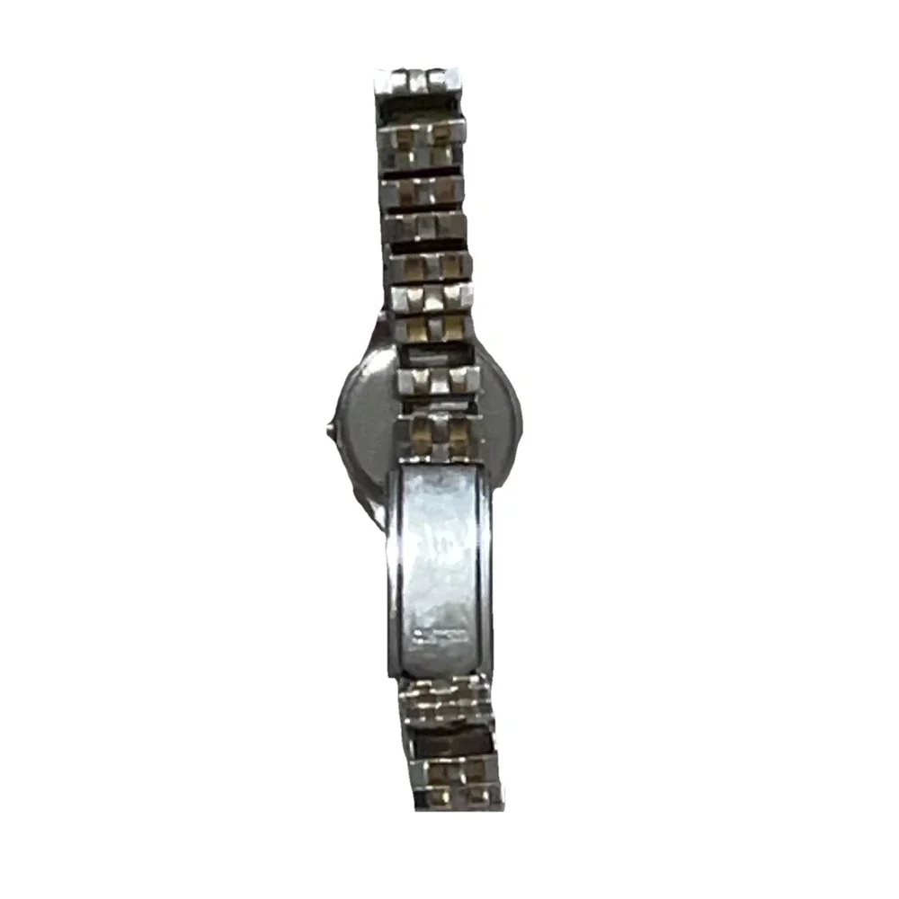 Seiko SUP100 Women's Core Solar White Dial‎ Wrist Watch Running/Working 23mm VTG